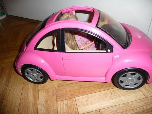 Voiture barby avec poupée - barby,