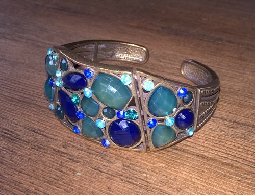 Bracelet manchette laiton - manchette, en