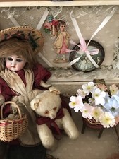 Poupée Ancienne Dans Son