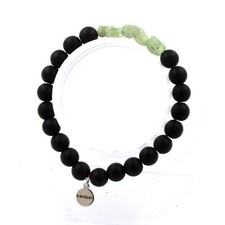 Bracelet Apatite verte de