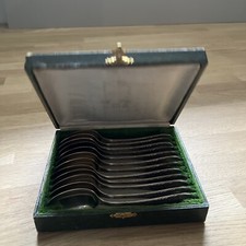 Lot 12 Petites Cuillères Métal Argenté Poinçon Centaure Orfèvrerie d’Ercuis 18 g