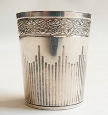 Verre liqueur gobelet ARGENT