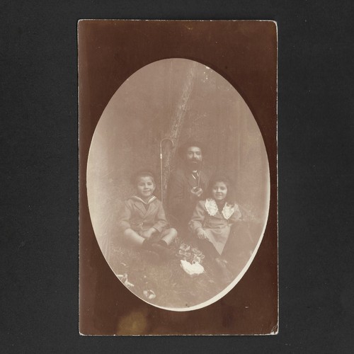 Père deux enfants - , cane