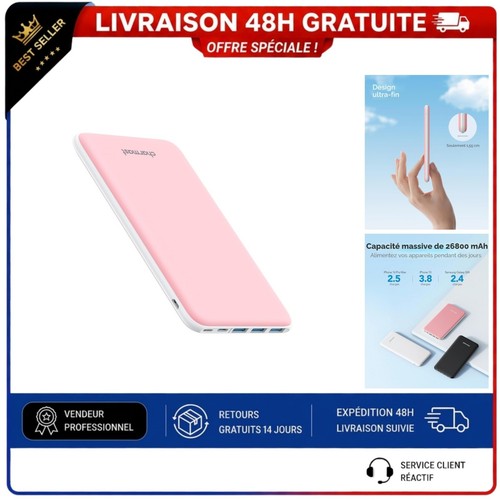 Batterie externe 26800mah - externe,