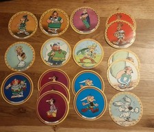 LOT DE 17 VIGNETTES ASTERIX OBELIX VACHE QUI RIT 1967 1968 DARGAUD