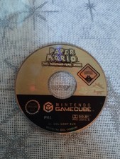 Paper Mario : La Porte Millénaire (Nintendo GameCube, 2004) Sans Boîte, Cd Seul.