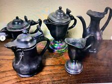 etain 5 burettes liturgiques 18/19e.   Voyez mes autres objets