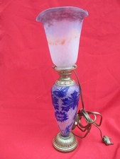 Très jolie lampe en pâte de