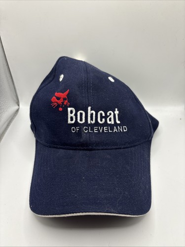 Vintage bobcat hat blue osfm - bobcat,