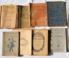 LOT PARTITIONS OPÉRAS - RECUEILS EN MAUVAIS ÉTAT     8  volumes