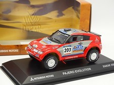 Norev 1/43 - Mitsubishi Pajero Evolution Dakar 2004 N°203