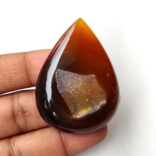 Agate onyx marron - agate, druzy