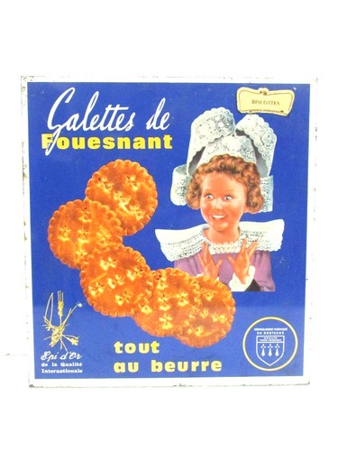 Ancienne boite tôle - boite, en