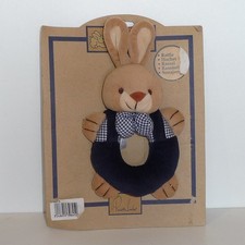 Doudou hochet Lapin Jollybaby - Neuf