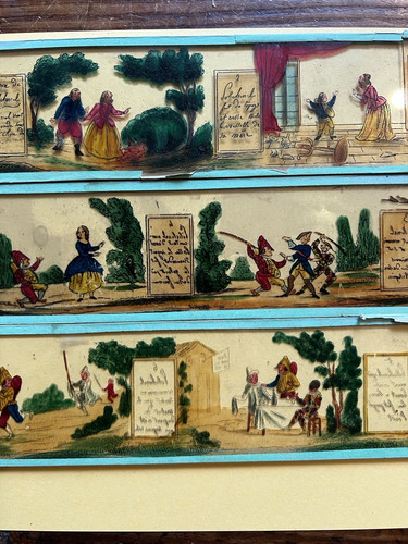 Lot plaques photos verre - de,