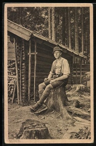 Carte postale sepperl - carte, en