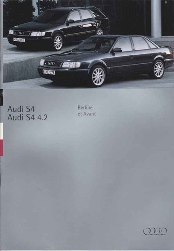 Catalogue brochure audi - audi, s4