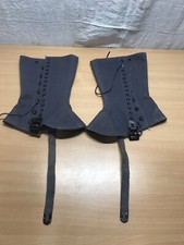 anciennes guetres militaire 