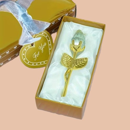 Rose transparente cristal - rose,