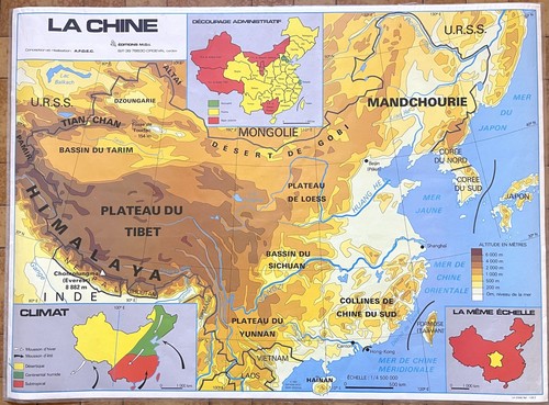 Ancienne carte scolaire - 🌏,