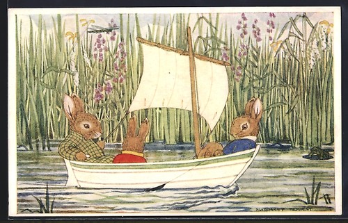 Carte postale artiste - carte, d'artiste
