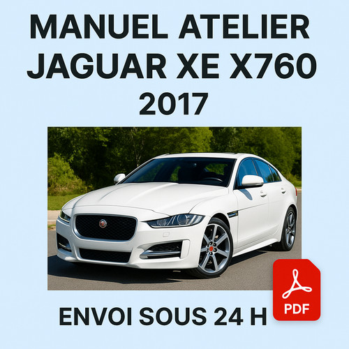 Manuel atelier jaguar x760 - manuel,