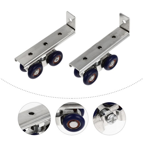 Kit roulettes pour porte - de,