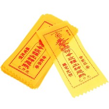  100 pièces chinois Satin amuet tissu traditionnel amuet accessoire décor maison