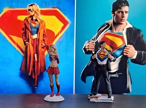 Figurines supergirl superman - figurines, &