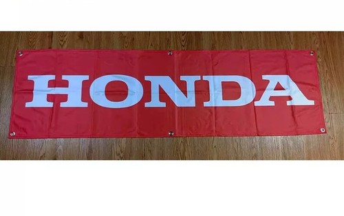 Honda drapeau banderole - honda,