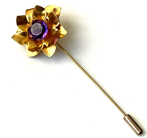 Broche epingle chapeau - broche,