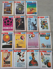 15x fiche Onze Mondial LES AFFICHES DES  COUPE DU MONDE  football foot ligue 1
