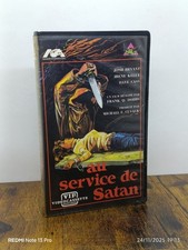 VHS FR : Au Service De Satan - K7 Vidéo VIP Vidéocassette Vidéo Club