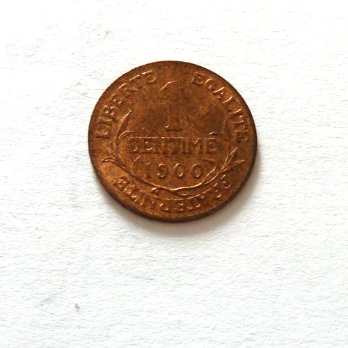 Rare centime 1900 dupuis - rare, 1