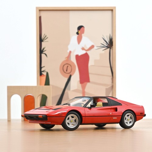 Ferrari 308 gts 1982 rouge - ferrari,
