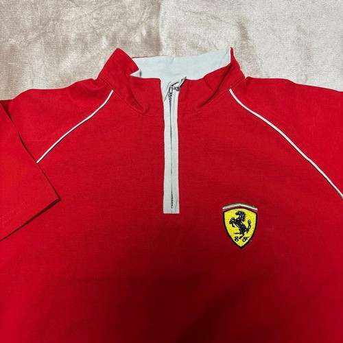 Polo ferrari demi fermeture - ferrari, demi-fermeture