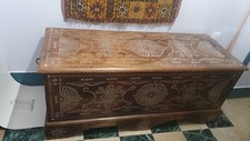 Coffre artisanal indonesien - coffre,