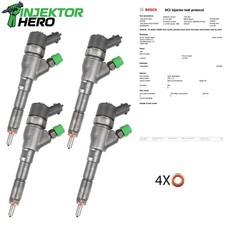 4x 0445110044 Injecteur