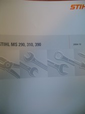 MANUEL ATELIER DE RÉPARATION TRONÇONNEUSE  STIHL MS290 310 390