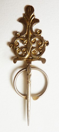 Fibule bijou argent massif