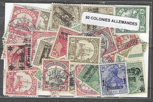 Allemagne colonies 100 - , timbres