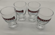 Lot de 4 Verres Publicitaires