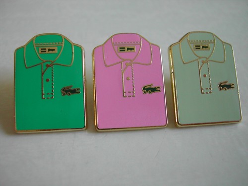 Pin polo lacoste rose - polo,