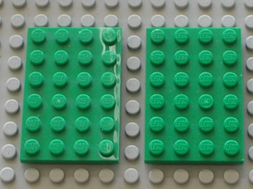 Lego plaque verte - plaque, green