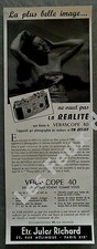 Publicité VERASCOPE 40 JULES