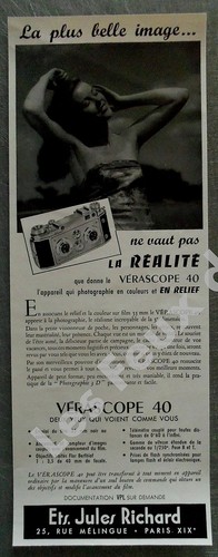 Publicité verascope jules - 40,