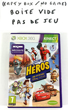 Xbox 360 VF Empty Box Kinect Heroes No Game