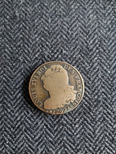 Pièce louis xvi sols 1792 - xvi,
