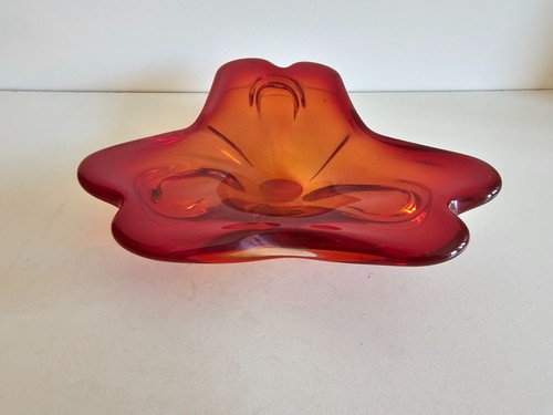 Vide poche verre orange - poche, en