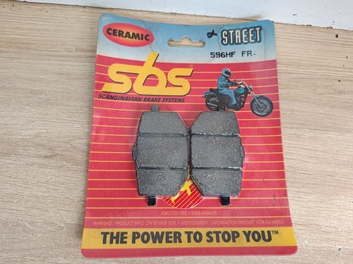 Plaquette frein sbs 596hf - plaquette,